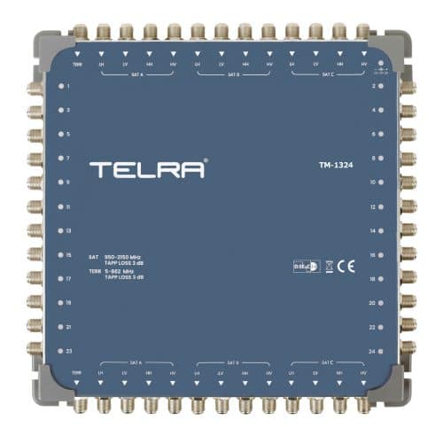 13 Giriş 24 Çıkış<br>Geçişli Multiswitch<br>TM-1324