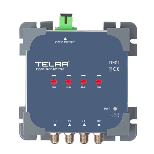 Optik Verici<br>4 Giriş, Optik Çıkış<br>TT-014